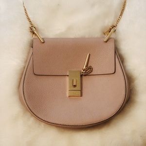 Authentic Chloe Drew Bag in Cement Pink